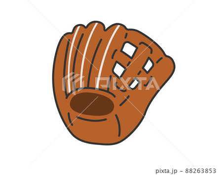 グローブ 野球グローブ のイラスト素材集 ピクスタ