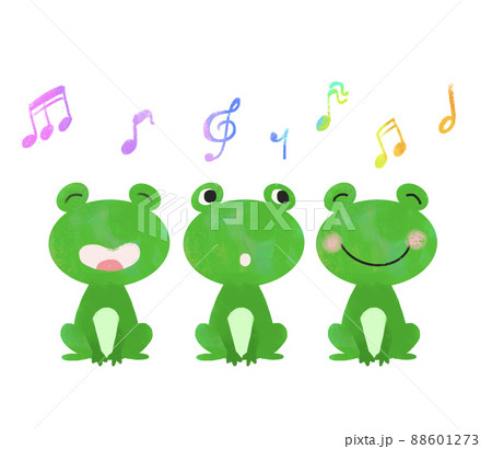 歌うのイラスト素材