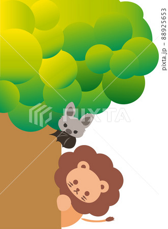 隠し絵のイラスト素材