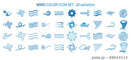 風のイラスト素材 - PIXTA