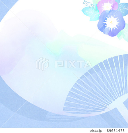 朝顔 イラスト かわいい 花のイラスト素材