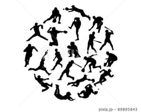 プロ野球のイラスト素材