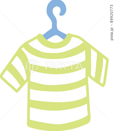 Short-sleeved baseball shirt / T-shirt template - Stock Illustration  [70016355] - PIXTA