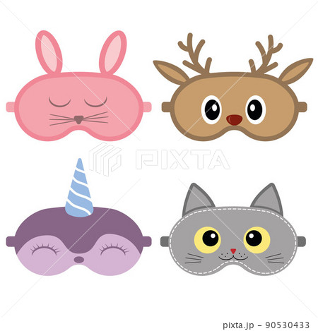 眠り猫のイラスト素材