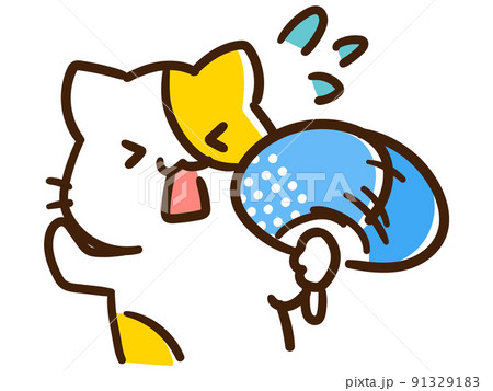 暑いのイラスト素材