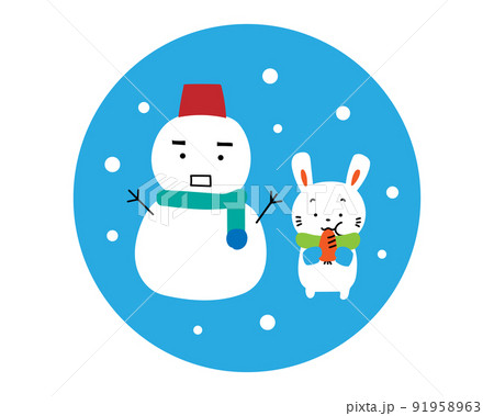 文化うさぎちゃん | 冬の製作⛄️❄️ ぜひ作ってみてください