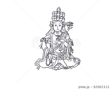 観音のイラスト素材 - PIXTA