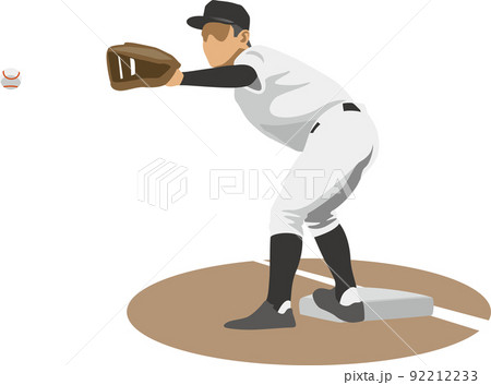 野球選手のイラスト素材集 ピクスタ