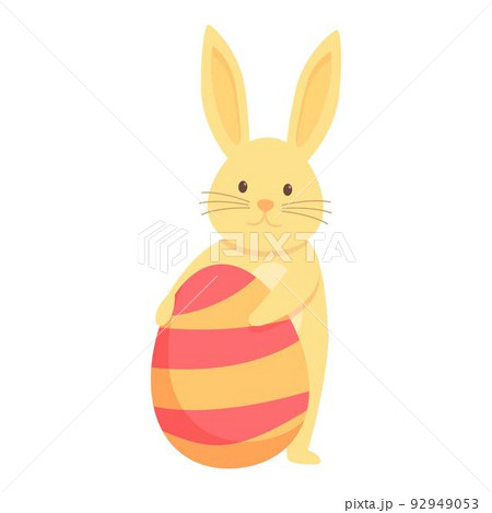 Easter Bunny In Kawaii Style And Pastel Colors. Vector Collection Of  Cartoon Rabbits In Different Poses With Eggs, Bee And Butterfly Royalty  Free SVG, Cliparts, Vectors, and Stock Illustration. Image 201428023.