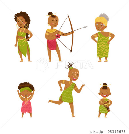 元気な老人のイラスト素材