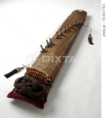 カヤグム 伽耶琴 １２弦 朝鮮半島楽器 - 弦楽器