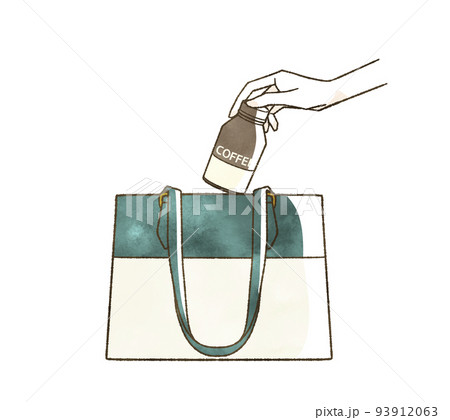 缶コーヒーのイラスト素材