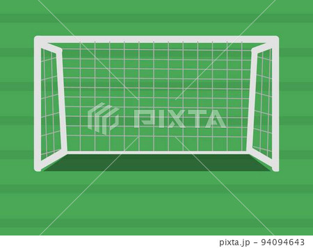 サッカーゴールのイラスト素材集 ピクスタ