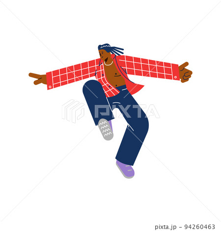 パルクールのイラスト素材