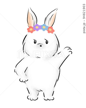 動物 うさぎ イラスト ゆるい絵のイラスト素材 動物 うさぎ イラスト ゆるい絵のイラスト素材