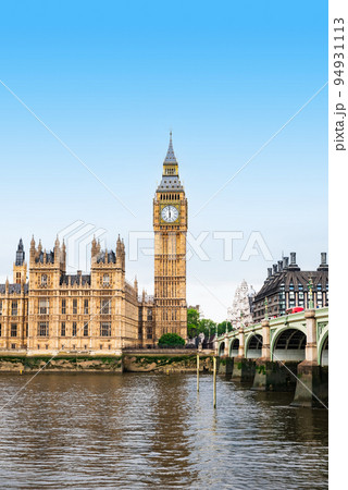 ロンドンの風景ビックベン パステル画 原画 ロンドン ビッグベン のエリザベスタワー - Pixabayの無料画像