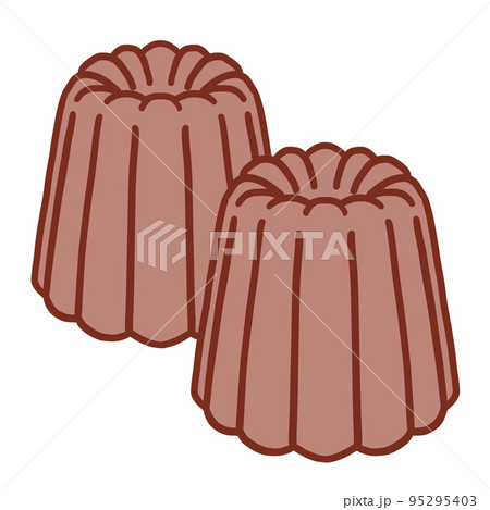 ケーキ 洋菓子 デザート 手書きのイラスト素材