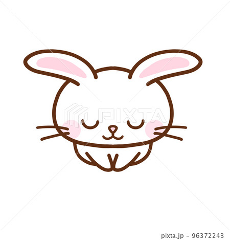 ぺこり かわいいのイラスト素材