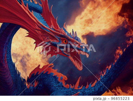 ヘビ 巳 蛇 ドラゴンの写真素材 - PIXTA