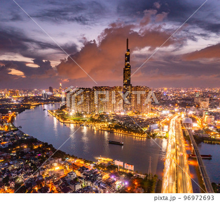ベトナム都市風景の写真素材 - PIXTA