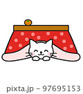こたつで眠る三毛猫のイラスト素材 [97976414] - PIXTA