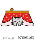 こたつで眠る三毛猫のイラスト素材 [97976414] - PIXTA