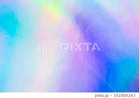 Holographic Texture. Pearlescent Background. Blue Soft Gradient. Iridescent  Gradient. Rainbow Paper. Neon Shapes. Cosmos Fluid. Metal Creative  Illustration. Purple Holographic Texture Stock Vector