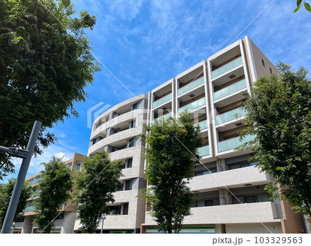 素敵なマンションの外観イメージ