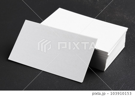 Mockup of 3 blank white tarot cards or learning cards and a deck