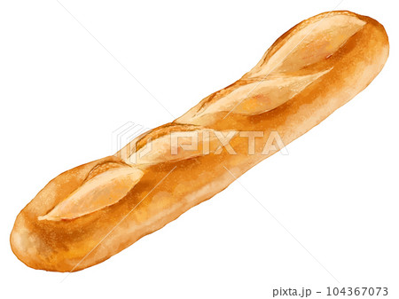 フランスパン バゲット パン ベクターのイラスト素材 - PIXTA
