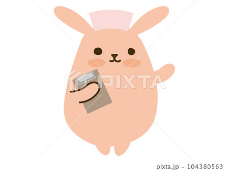 ウサギ ナース 兎 看護師のイラスト素材 - PIXTA