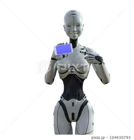 女性 アンドロイド ロボット セクシーの写真素材 - PIXTA