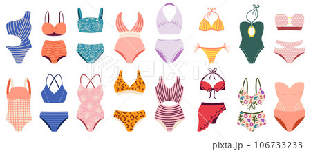 7,815+ Swimsuit/Swimwear Vectors: Royalty-Free Stock Vectors - PIXTA