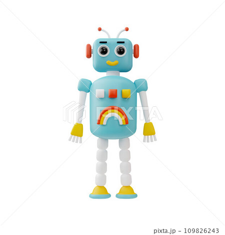 Robot Stickers, Vector Illustration Royalty Free SVG, Cliparts, Vectors,  and Stock Illustration. Image 13483416.