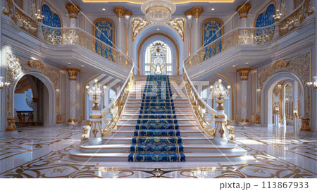 シャンデリア 城 城郭 お城の写真素材 - PIXTA