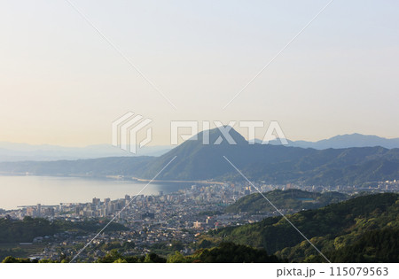 高崎山 別府湾 景色 大分の写真素材 - PIXTA
