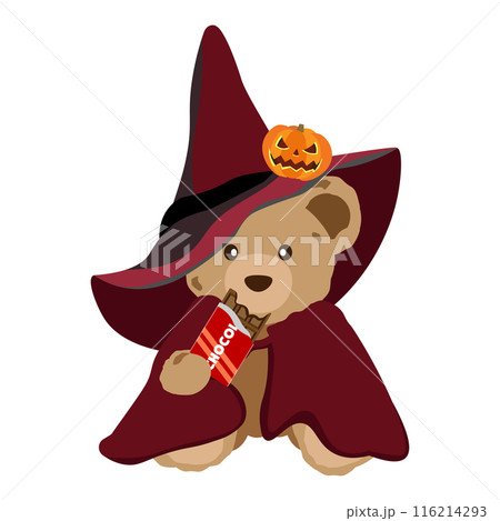 熊 ハロウィン イラスト カボチャのイラスト素材 - PIXTA