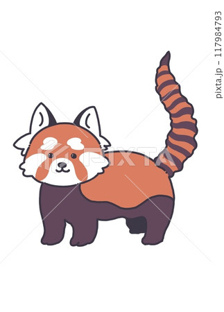 レッサーパンダ イラストのイラスト素材 - PIXTA