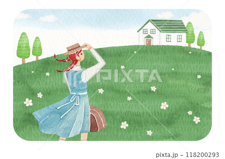 赤毛のアンの写真素材 - PIXTA