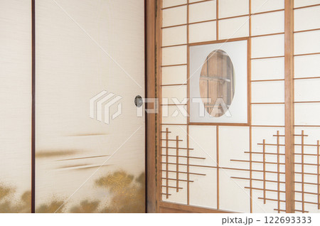 レトロ ガラス 建具 昭和レトロの写真素材 - PIXTA