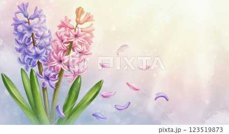 ヒヤシンス イラスト 花 春のイラスト素材 - PIXTA