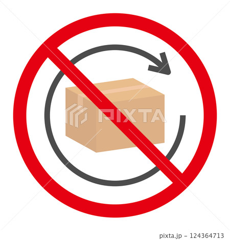 返品不可のイラスト素材 - PIXTA