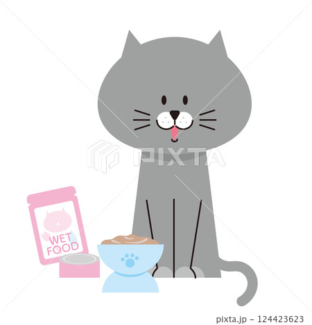 キャットフードのイラスト素材 - PIXTA