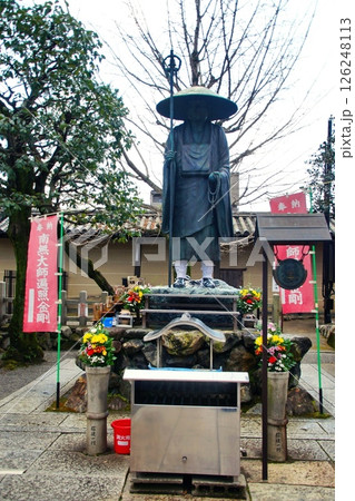 修行大師像 京都の写真素材 - PIXTA
