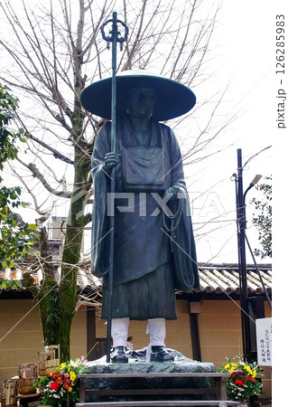 修行大師像 京都の写真素材 - PIXTA