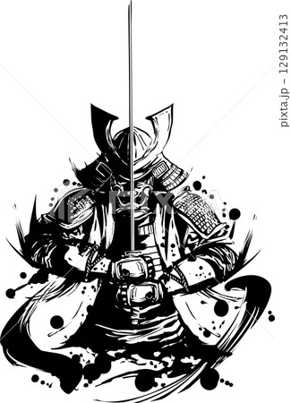 武士(侍)全9枚 草平家家臣団 オリジナルイラスト 戦国武将 似顔絵 武将