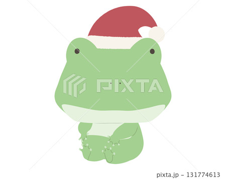 クリスマス サンタクロース カエル サンタのイラスト素材 - PIXTA