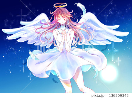 月 女神 女性 月の女神のイラスト素材 - PIXTA