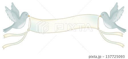 鳥 小鳥 パステル イラストのイラスト素材 - PIXTA
