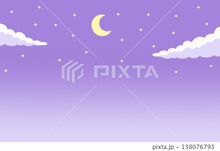 月 星空 三日月 夜空の写真素材 - PIXTA